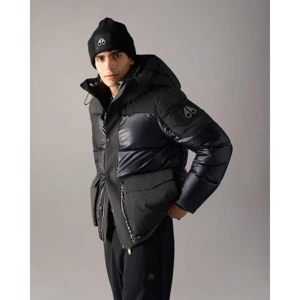 Moose Knuckles Briar 3Q Down Puffer in Black | Men Jackets | Luxury Shoes 