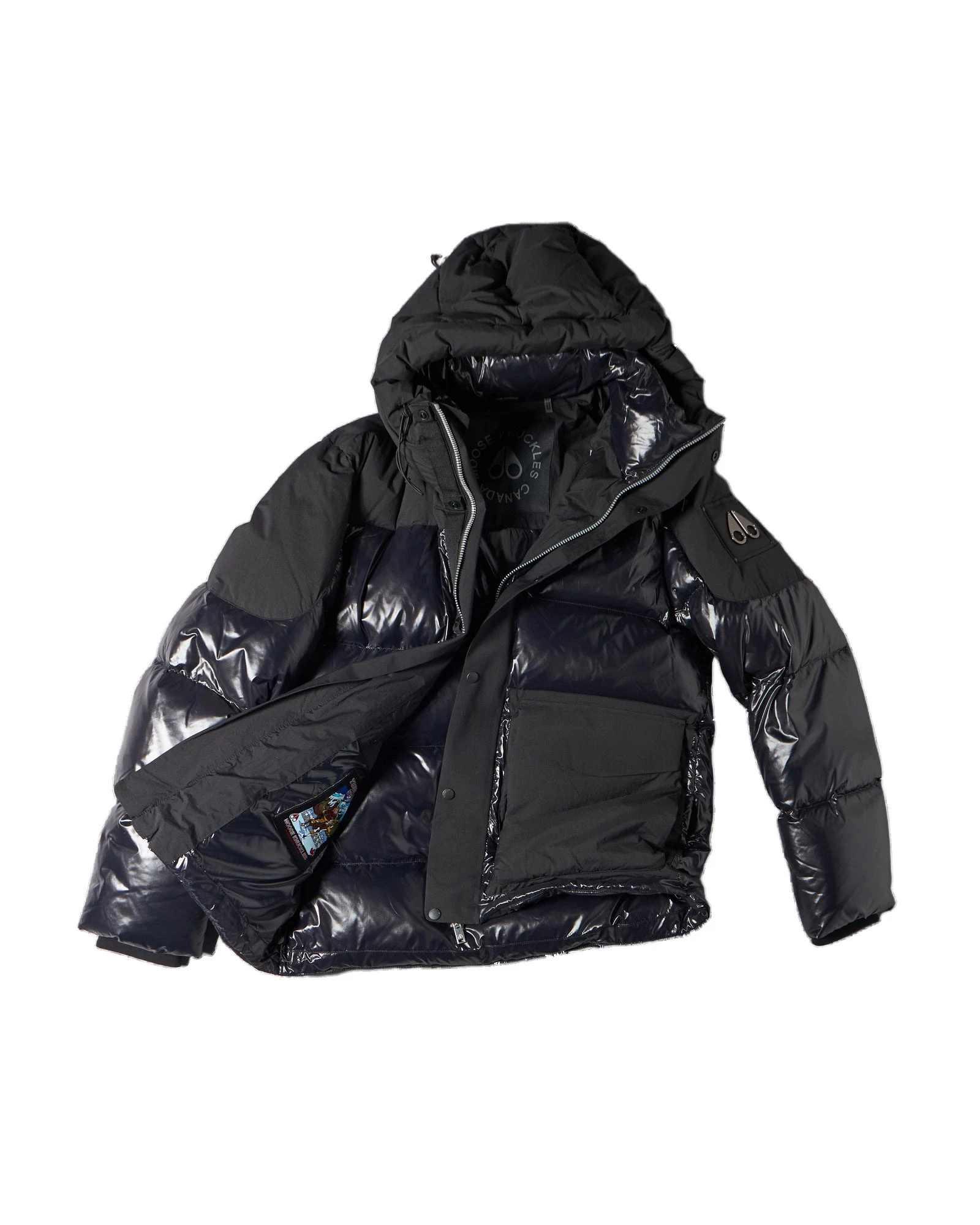 Moose Knuckles Briar 3Q Down Puffer in Black Moose Knuckles Briar 3Q Down Puffer in Black | Luxury Shoes