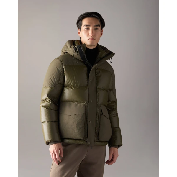 Moose Knuckles Briar 3Q Down Puffer in Combat | Men Jackets | Luxury Shoes 
