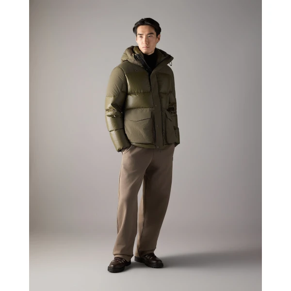 Moose Knuckles Briar 3Q Down Puffer in Combat | Men Jackets | Luxury Shoes 
