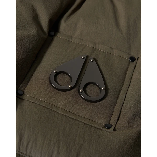 Moose Knuckles Briar 3Q Down Puffer in Combat | Men Jackets | Luxury Shoes 