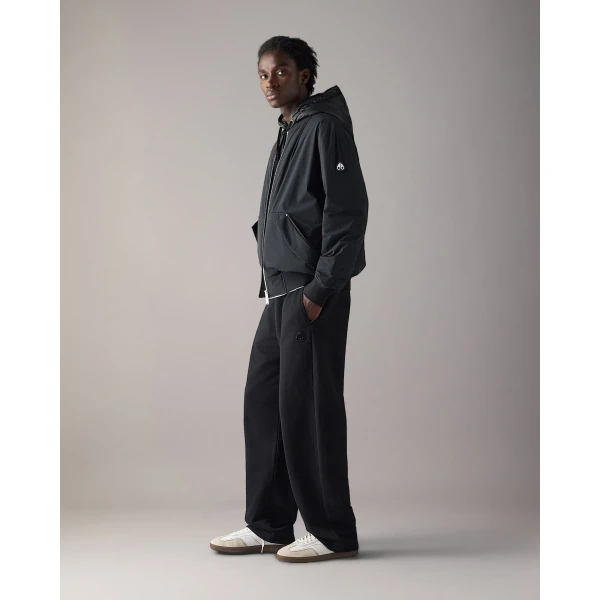 Moose Knuckles Brixton Down Bomber Jacket in Black | Men Jackets | Luxury Shoes 