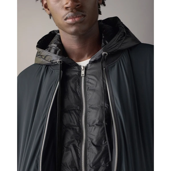 Moose Knuckles Brixton Down Bomber Jacket in Black | Men Jackets | Luxury Shoes 
