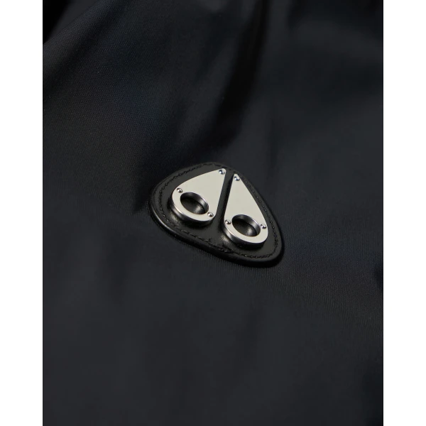 Moose Knuckles Brixton Down Trucker Jacket in Black | Men Jackets | Luxury Shoes 