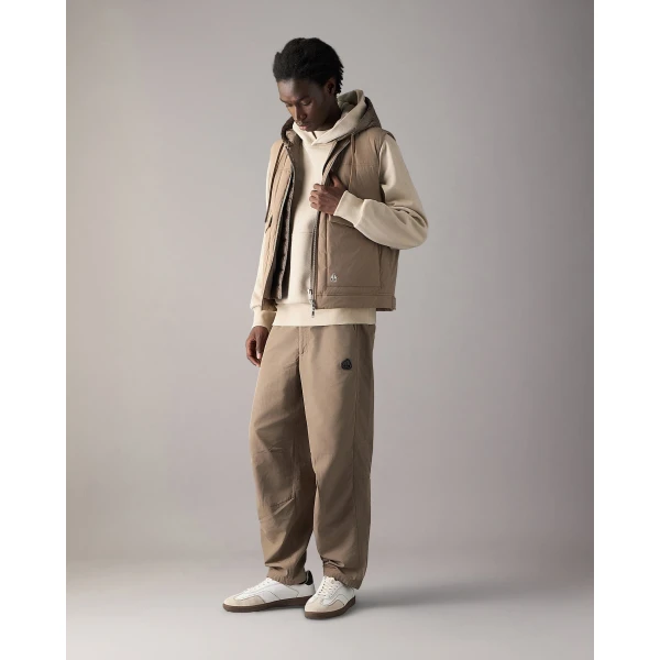 Moose Knuckles Brixton Vest in Ashen | Men Jackets | Luxury Shoes 