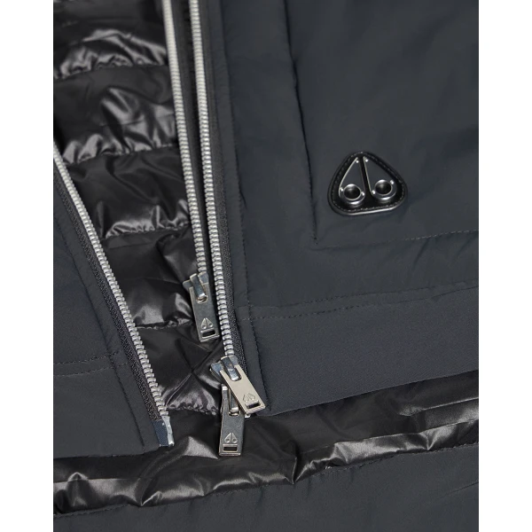 Moose Knuckles Brixton Vest in Black | Men Jackets | Luxury Shoes 