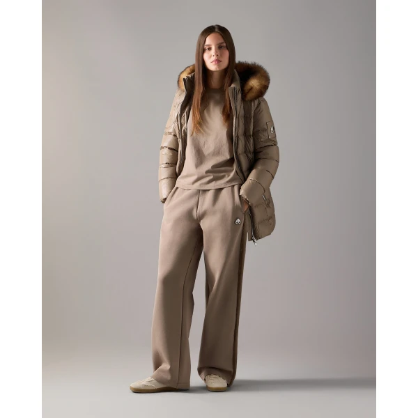 Moose Knuckles Celestia 3Q Down Jacket in Ashen | Jackets | Luxury Shoes 