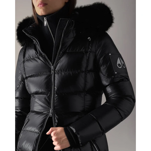 Moose Knuckles Celestia 3Q Down Jacket in Black | Jackets | Luxury Shoes 