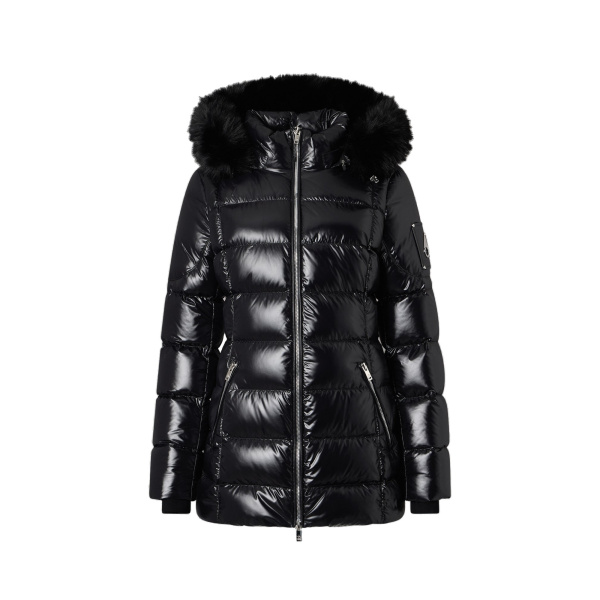 Moose Knuckles Celestia 3Q Down Jacket in Black | Luxury Shoes 
