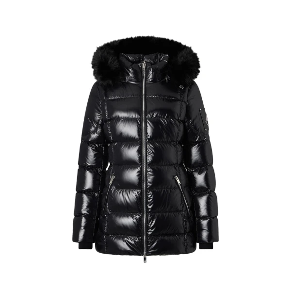 Moose Knuckles Celestia 3Q Down Jacket in Black | Luxury Shoes 