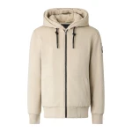 Moose Knuckles Classic Bunny Hoodie in Alabaster | Luxury Shoes 