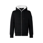 Moose Knuckles Classic Bunny Hoodie in Black and White Moose Knuckles Classic Bunny Hoodie in Black and White | Luxury Shoes