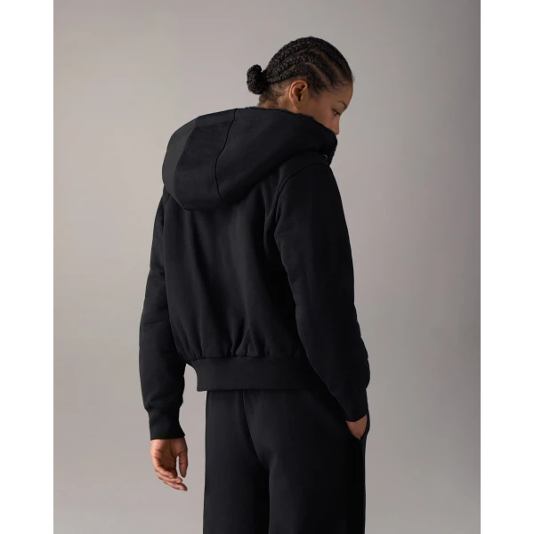 Moose Knuckles Classic Bunny Hoodie in Black | Hoodies | Luxury Shoes 