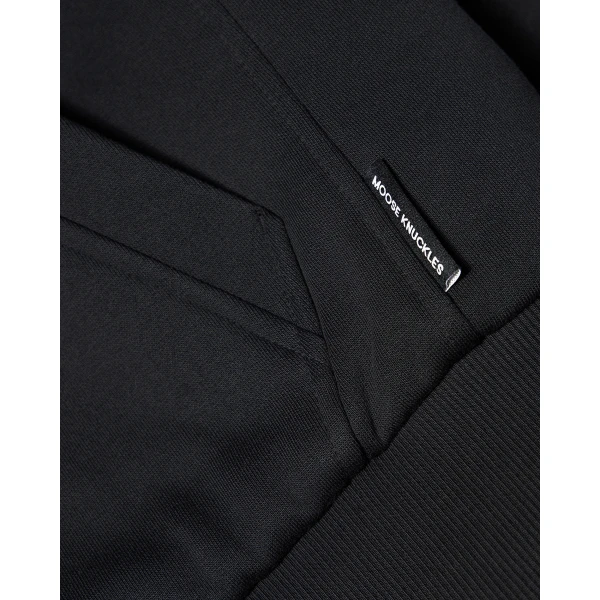 Moose Knuckles Classic Bunny Hoodie in Black | Sweatshirts | Luxury Shoes 