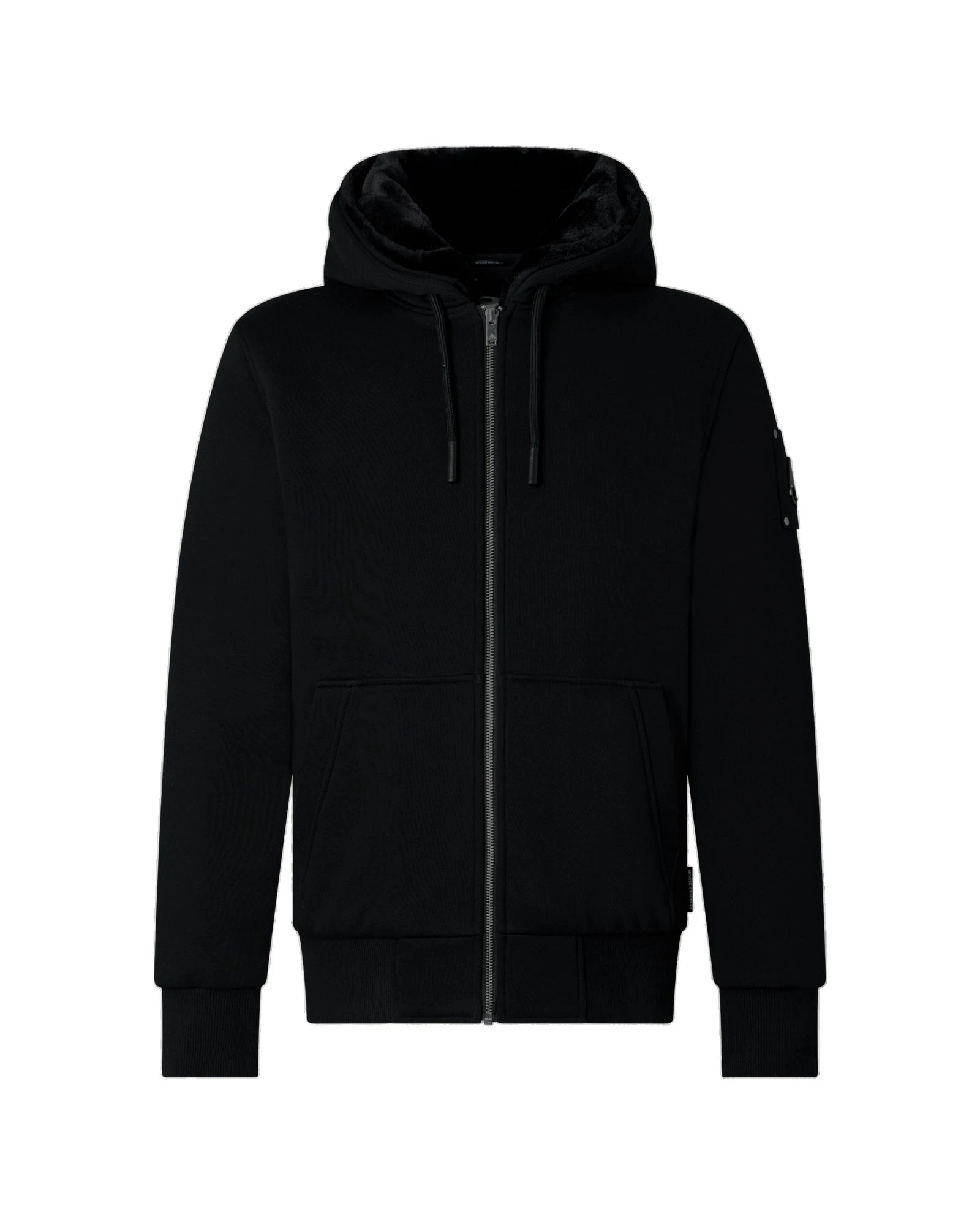 Moose Knuckles Classic Bunny Hoodie in Black Moose Knuckles Classic Bunny Hoodie in Black | Luxury Shoes
