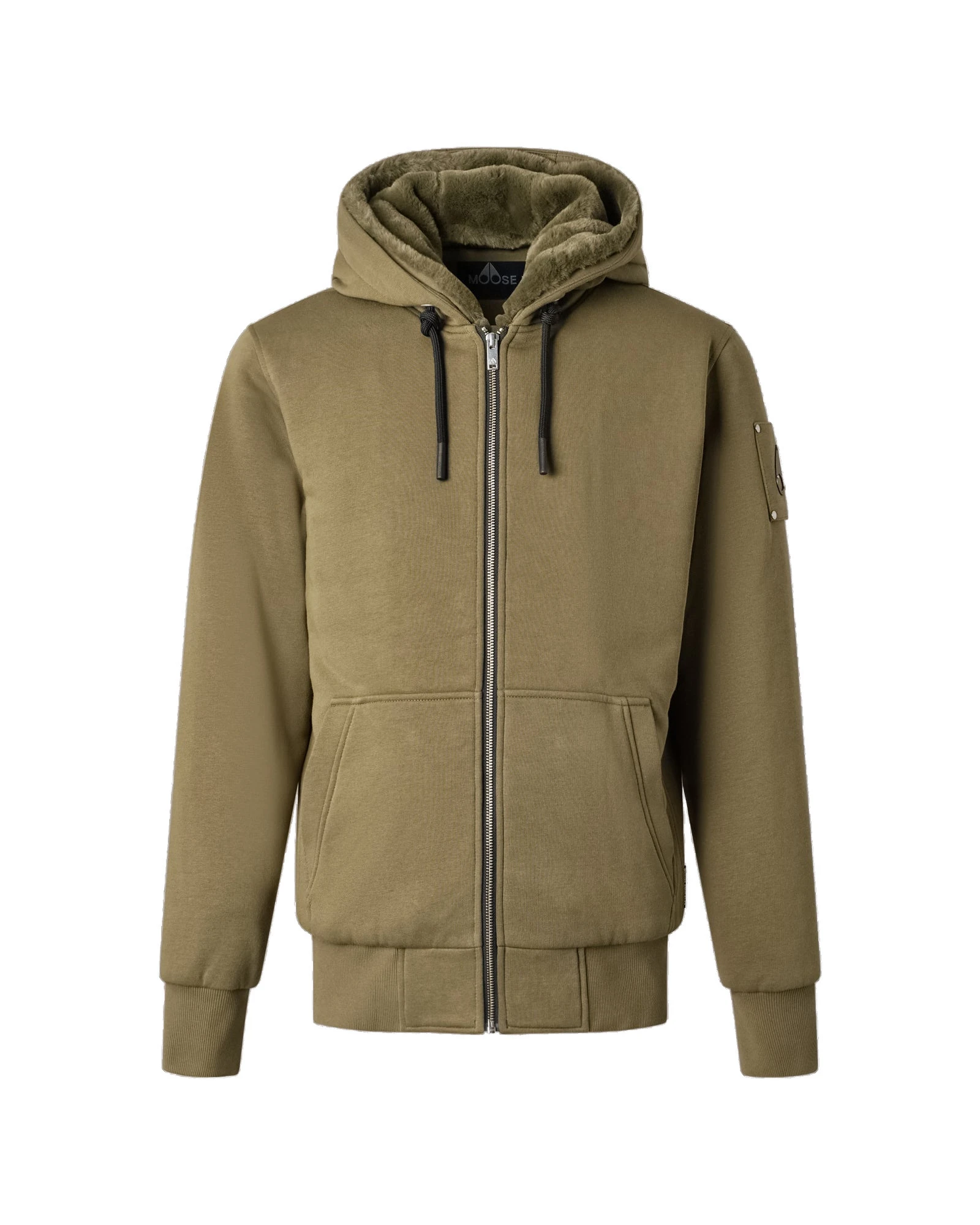 Moose Knuckles Classic Bunny Hoodie in Combat Moose Knuckles Classic Bunny Hoodie in Combat | Luxury Shoes