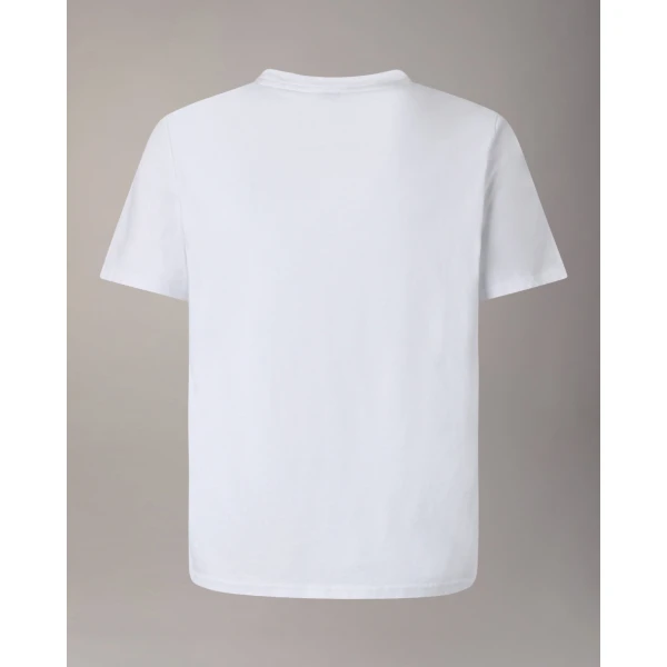 Moose Knuckles Connor Logo T-Shirt in Milky Way | T-shirts & vests | Luxury Shoes 