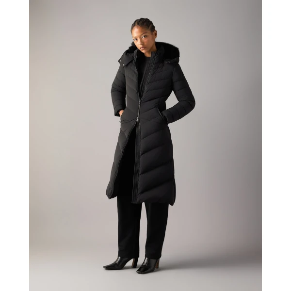 Moose Knuckles Cooper Lake Down Parka in Black | Coats | Luxury Shoes 