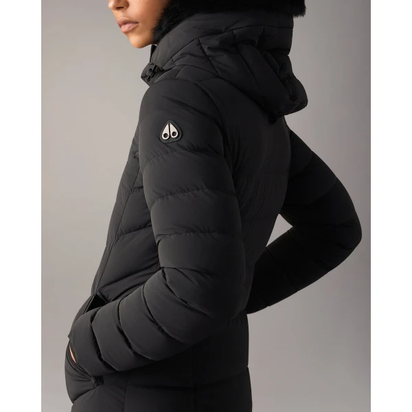 Moose Knuckles Cooper Lake Down Parka in Black | Coats | Luxury Shoes 