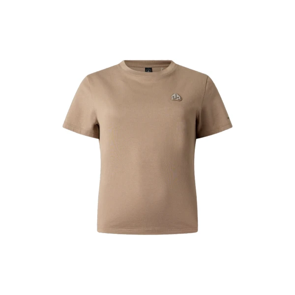 Moose Knuckles Crescent T-Shirt in Ashen | Luxury Shoes 