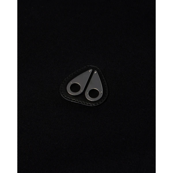Moose Knuckles Crescent T-Shirt in Black | T-shirts | Luxury Shoes 