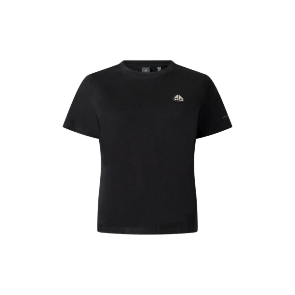 Moose Knuckles Crescent T-Shirt in Black | Luxury Shoes 