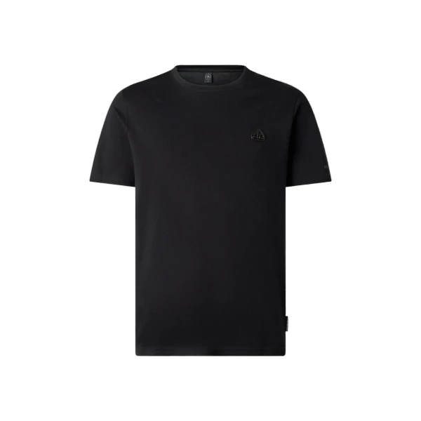 Moose Knuckles Crescent T-Shirt in Black | Luxury Shoes 