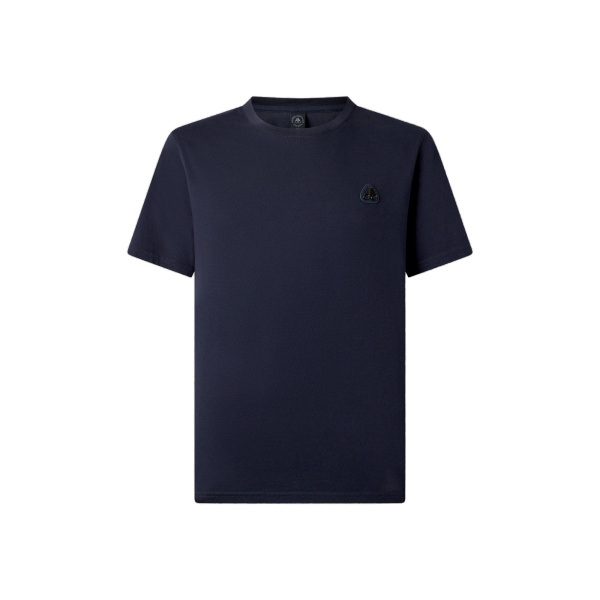 Moose Knuckles Crescent T-Shirt in Navy | Luxury Shoes 