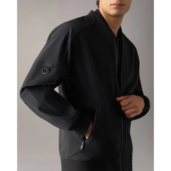 Moose Knuckles Dalon Bomber in Black | Men Jackets | Luxury Shoes 
