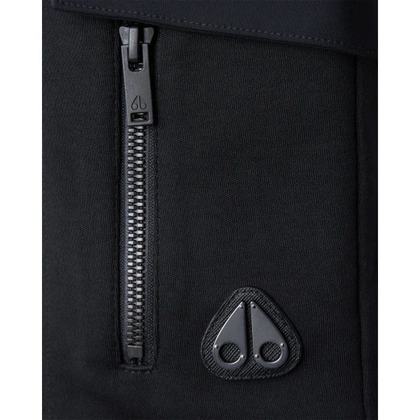 Moose Knuckles Dalon Cargo Shorts in Black | Shorts | Luxury Shoes 