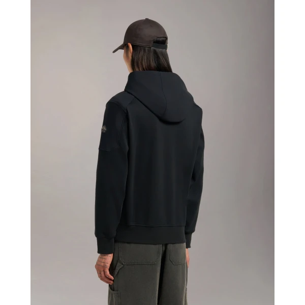 Moose Knuckles Dalon Hoodie in Black | Sweatshirts | Luxury Shoes 