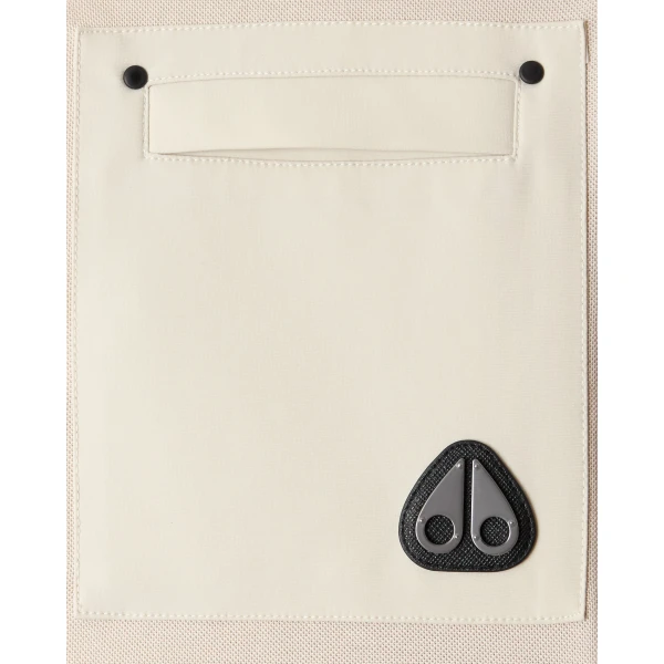 Moose Knuckles Dalon Polo in Alabaster | T-shirts & vests | Luxury Shoes 