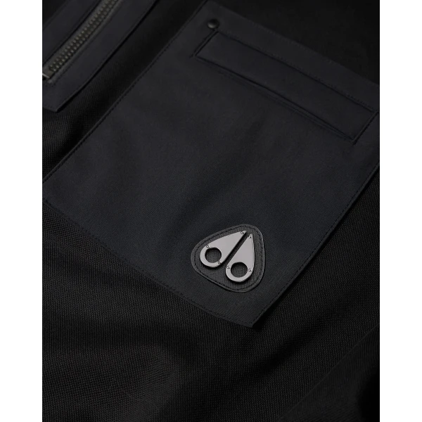 Moose Knuckles Dalon Polo in Black | T-shirts & vests | Luxury Shoes 