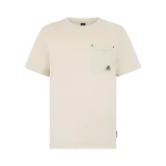 Moose Knuckles Dalon T-Shirt in Alabaster | Luxury Shoes 