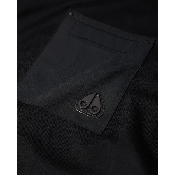 Moose Knuckles Dalon T-Shirt in Black | T-shirts & vests | Luxury Shoes 