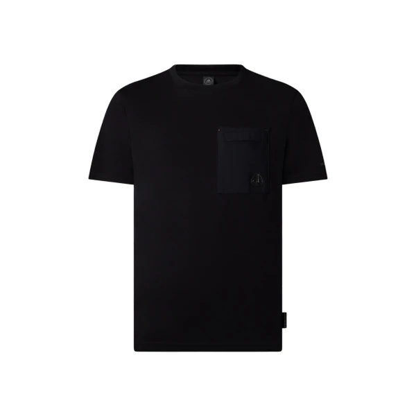 Moose Knuckles Dalon T-Shirt in Black | Luxury Shoes 