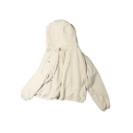 Moose Knuckles Eaton Bunny Reversible Hoodie in Alabaster | Luxury Shoes 