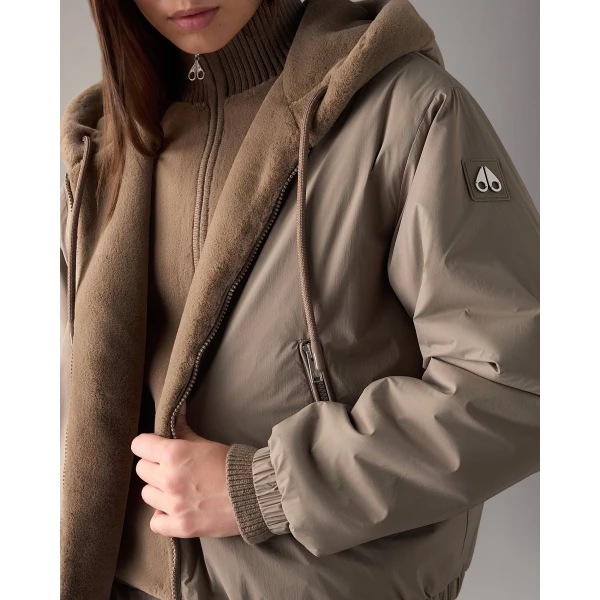 Moose Knuckles Eaton Bunny Reversible Hoodie in Ashen | Hoodies | Luxury Shoes 