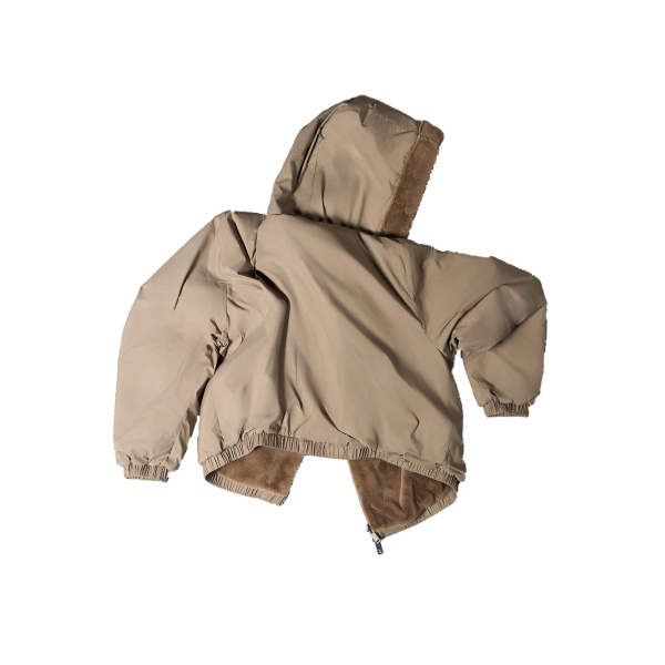 Moose Knuckles Eaton Bunny Reversible Hoodie in Ashen | Luxury Shoes 