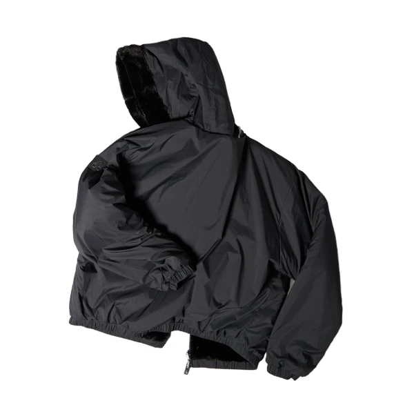 Moose Knuckles Eaton Bunny Reversible Hoodie in Black | Luxury Shoes 