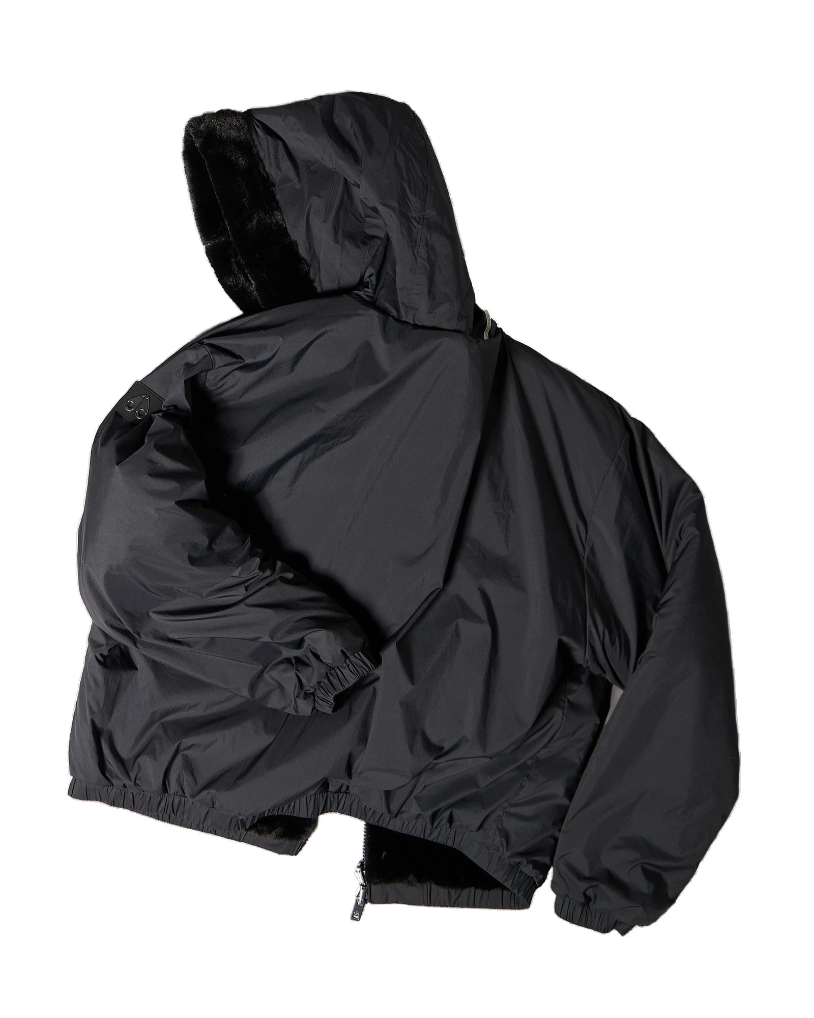 Moose Knuckles Eaton Bunny Reversible Hoodie in Black Moose Knuckles Eaton Bunny Reversible Hoodie in Black | Luxury Shoes