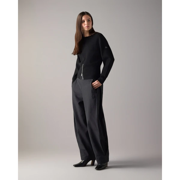 Moose Knuckles Edge Barrel Pants in Black | Pants | Luxury Shoes 