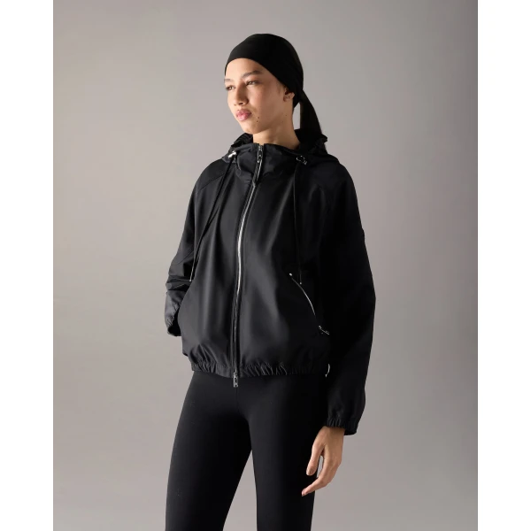 Moose Knuckles Elevate Hooded Jacket in Black | Jackets | Luxury Shoes 