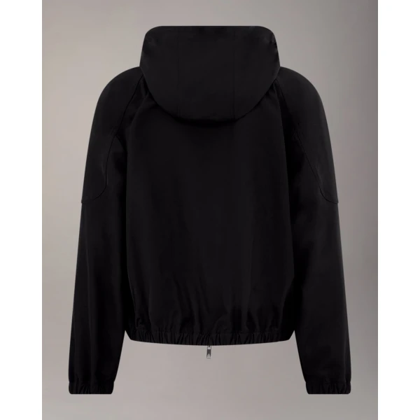 Moose Knuckles Elevate Hooded Jacket in Black | Jackets | Luxury Shoes 