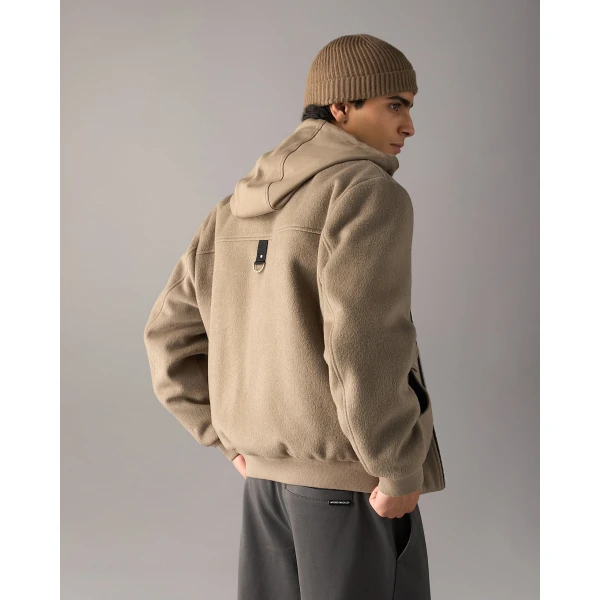 Moose Knuckles Elington Bomber in Ashen | Men Jackets | Luxury Shoes 