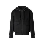 Moose Knuckles Elington Bomber in Black | Luxury Shoes 