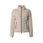 Moose Knuckles Elora Down Jacket in Alabaster | Luxury Shoes 