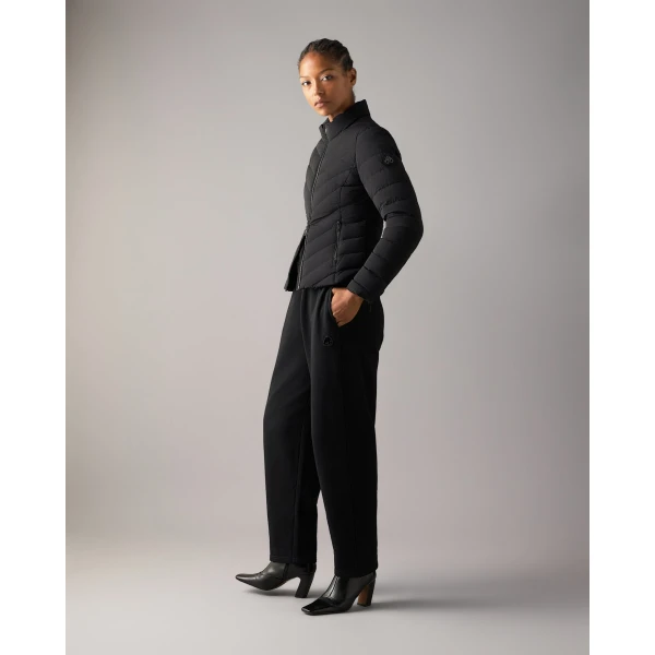 Moose Knuckles Elora Down Jacket in Black | Jackets | Luxury Shoes 