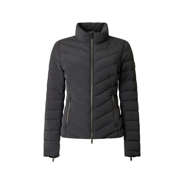 Moose Knuckles Elora Down Jacket in Black | Luxury Shoes 