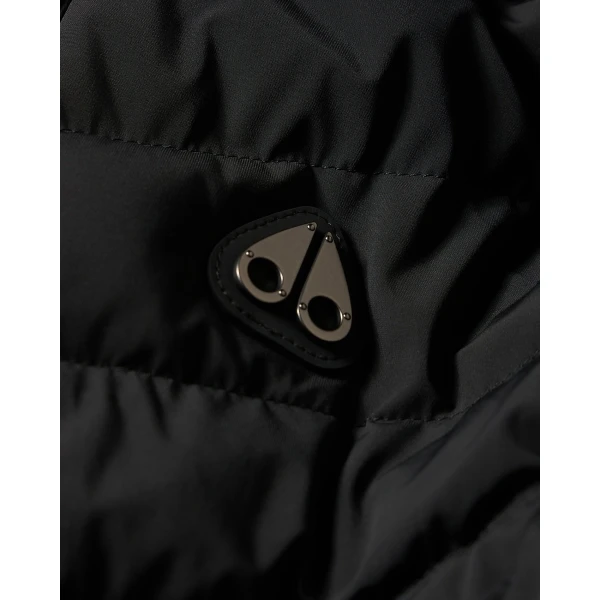 Moose Knuckles Elora Down Vest in Black | Vests | Luxury Shoes 